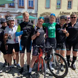 SVM Triathleten und Radsportler unterstützen Sophia in Sachsen