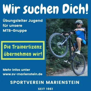 Übungsleiter Jugend, wir suchen Dich!
Bitte helft uns bei der Suche, liken und teilen! Danke! 🙏🏻
Mehr Infos, gibt es a...