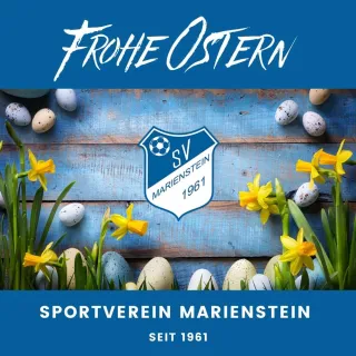 Wir wünschen Euch Allen frohe Ostern!
Bleibt gesund, wir sehen uns alle hoffentlich bald wieder!
🤙🏻
🔵⚪
#SVMARIENSTEI...