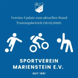 Vereins-Update zum aktuellen Stand Trainingsbetrieb

Liebe SVM'ler,
auf unserer Vereins-Homepage findet Ihr den aktuelle...