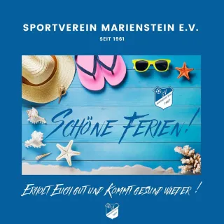 Wir wünschen Euch Allen schöne Ferien!
Erholt Euch gut und kommt gesund wieder!
Euer SVM!
. 
💙💙💙💙
.
🔵⚪
.
#SVM #SVM...