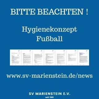 +++ Hygienekonzept Fußball +++
.
Für unsere anstehenden Testspiele haben wir das vom @bfvonline zur Verfügung gestellte...