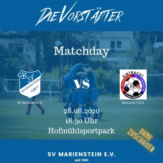 Heute Abend geht's auch los für unsere 2. Mannschaft!
Erstes Testspiel gegen @eintrachtrb.
Weiterhin ohne Zuschauer und...