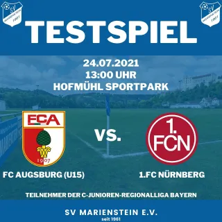 Spitzen-Fußball im Hofmühl-Sportpark!
.
Diesen Samstag muss der Mittagsschlaf ausfallen! 
.
Denn um 13 Uhr ist Anpfiff i...