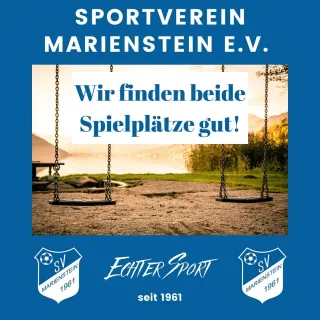 Wir finden beide Spielplätze gut!
Mehr zur Stellungnahme des SVM und wie Ihr uns unterstützen könnt, findet Ihr unter de...