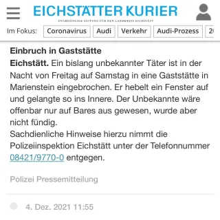 Oh Mann! 🤦‍♂️
.
Wir sind immer noch entsetzt, auch wenn Gott sei Dank nichts entwendet wurde.
.
Der immaterielle Schade...