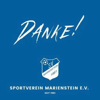 Liebe Sponsoren, Gönner und Freunde des SV Marienstein! Danke für Eure Unterstützung und Treue, gerade in dieser herausf...
