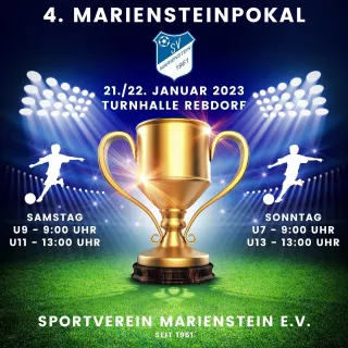 4. Mariensteinpokal 🏆
.
Am kommenden Samstag und Sonntag kommt es in der Turnhalle der Realschulen Rebdorf zur vierten...