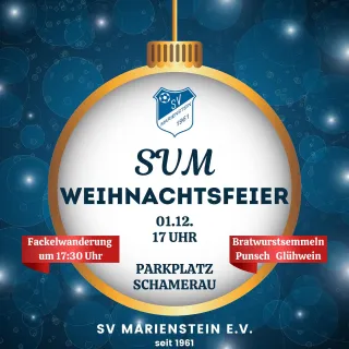 Nach dem großen Erfolg der letztjährigen Veranstaltung für die SVM-Jugend erweitern wir den Teilnehmerkreis auf den Gesa...