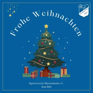 Der SV Marienstein wünscht Euch allen ein schönes Weihnachtsfest 2024!
💙🤍
.
#svm #svmarienstein #vorstädter #weihnacht...