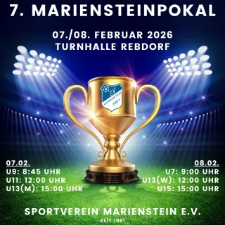Und das nächste Highlight im SVM-Kalender steht an, der Mariensteinpokal 2026! 🔥
.
Unser eigenes Hallenturnier findet a...
