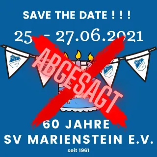 😥😥😥😥
.
Liebe SVM'ler
lange haben wir gehofft, aber leider wird das nix!
Unser 60-jähriges Vereinsjubiläum wird diese...
