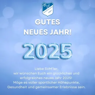 Der SVM wünscht Euch allen ein gutes neues Jahr 2025!
.
💙🤍
.
#svm #svmarienstein #eichstätt #rebdorf #marienstein #neu...