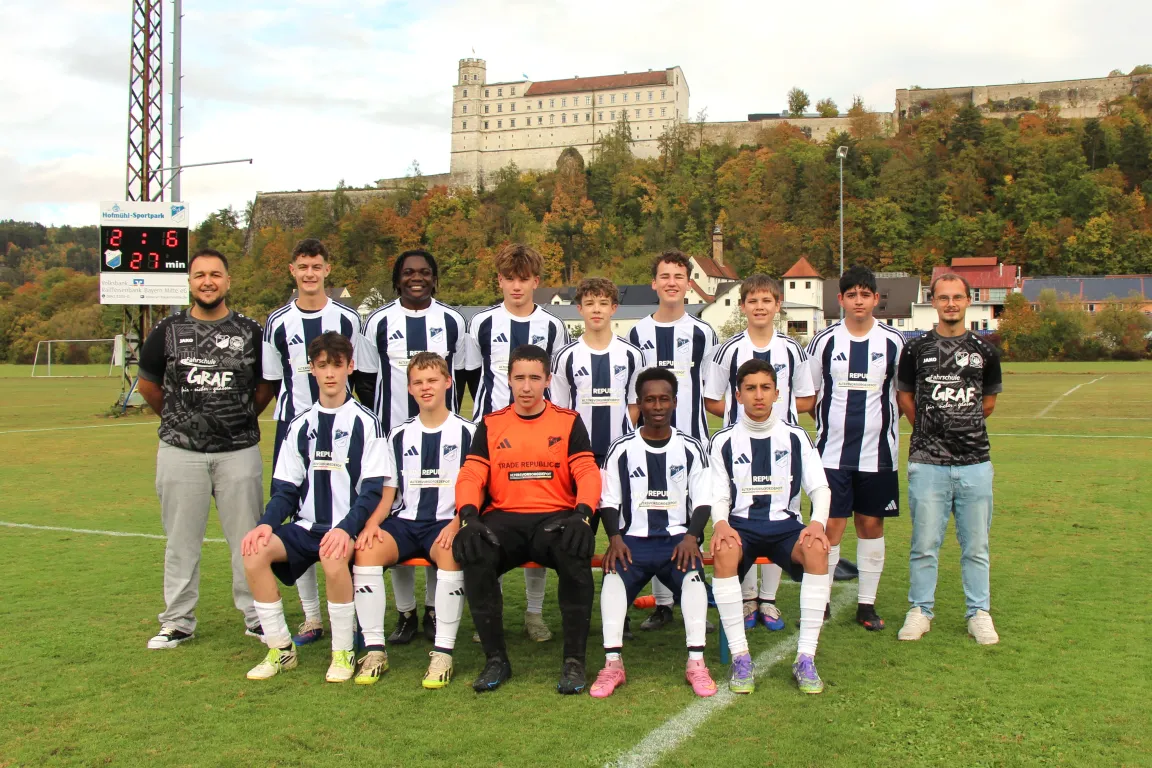 Mannschaftsfoto U17 B-Junioren