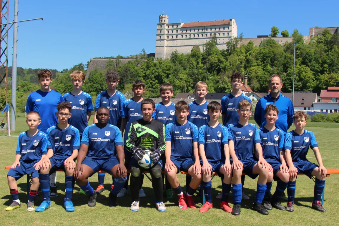Mannschaftsfoto U17 B-Junioren