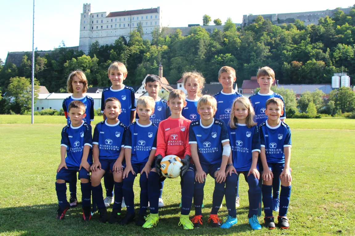 Mannschaftsfoto U9 F-Junioren 2