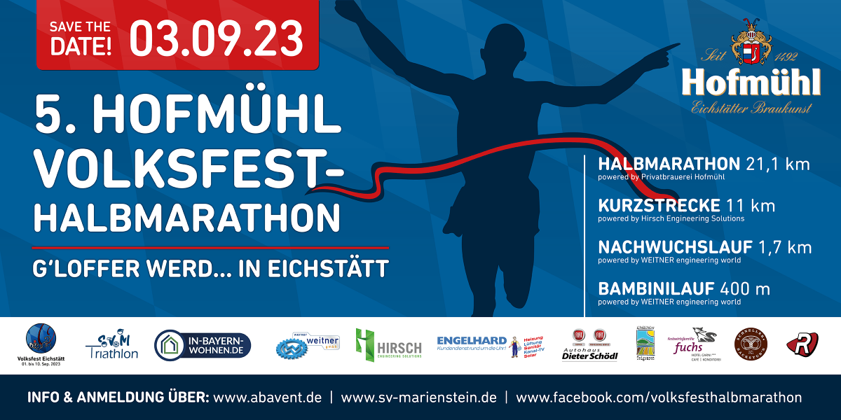 Hofmühl-Volksfest-Halbmarathon